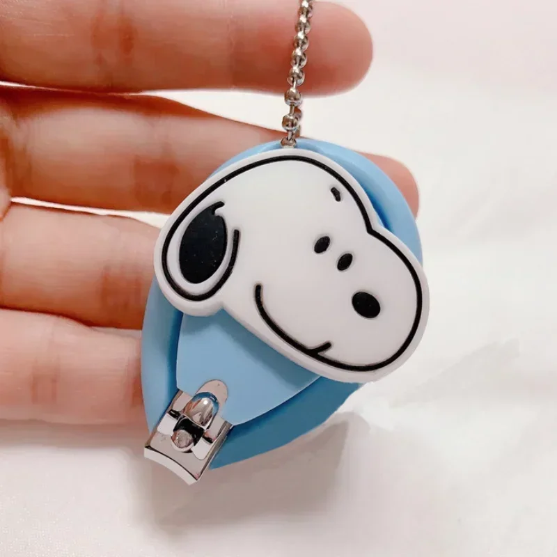 Snoopy Nail Clippers Colorful Stainless Steel Two Sizes Are Available Manicure Fingernail Cutter Children Toenail Scissors Tools 3